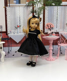 Radiant Rhinestones - dress, slip, tights & shoes for Little Darling Doll or 33cm BJD