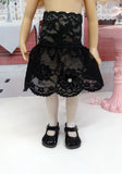 Radiant Rhinestones - dress, slip, tights & shoes for Little Darling Doll or 33cm BJD