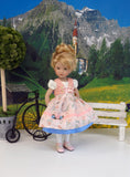 Romantic Road - dirndl ensemble with tights & shoes for Little Darling Doll or 33cm BJD