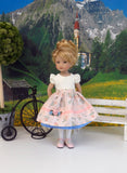 Romantic Road - dirndl ensemble with tights & shoes for Little Darling Doll or 33cm BJD