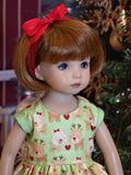 Rudolph & Clarice - dress, tights & shoes for Little Darling Doll or 33cm BJD