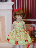 Rudolph & Clarice - dress, tights & shoes for Little Darling Doll or 33cm BJD