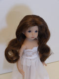Sara May Wig in Brown - for Little Darling dolls