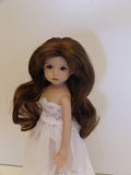 Sara May Wig in Brown - for Little Darling dolls