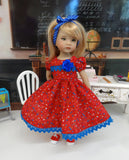 School Girl - dress, socks & saddle shoes for Little Darling Doll or other 33cm BJD