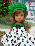 Scottie Love - dress, hat, tights & shoes for Little Darling Doll or 33cm BJD