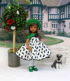 Scottie Love - dress, hat, tights & shoes for Little Darling Doll or 33cm BJD