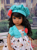 Siamese Kitten - dress, jacket, hat, socks & shoes for Little Darling Doll or 33cm BJD