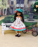 Siamese Kitten - dress, jacket, hat, socks & shoes for Little Darling Doll or 33cm BJD