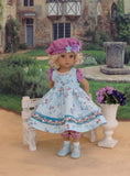 Spring Morning - jumper, romper, beret, socks & shoes for Little Darling Doll