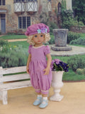 Spring Morning - jumper, romper, beret, socks & shoes for Little Darling Doll