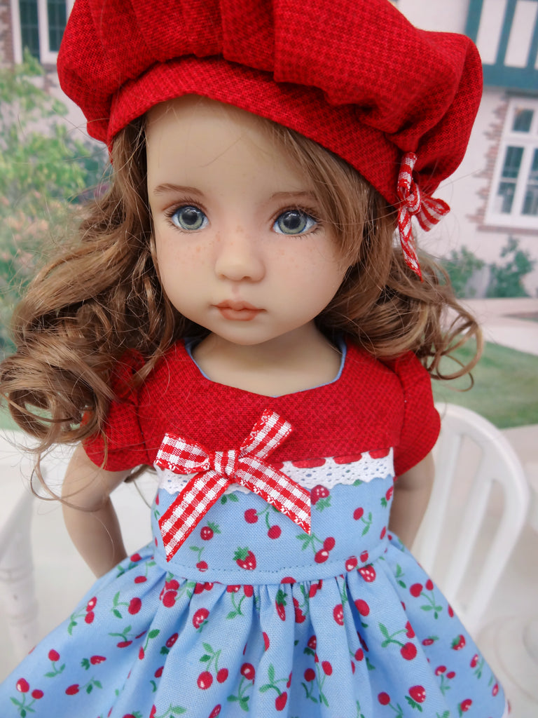 a darling hat a cute dress Sweet Darling Floral Babydoll Dress In Peach