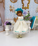 Sunday Best - Coat, beret, dress, slip & shoes for Little Darling Doll or 33cm BJD
