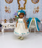Sunday Best - Coat, beret, dress, slip & shoes for Little Darling Doll or 33cm BJD