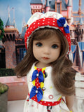 Sweet Minnie - romper, hat, socks & shoes for Little Darling Doll