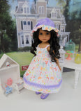 Tiddliwinks - dress, jacket, hat, tights & shoes for Little Darling Doll or other 33cm BJD