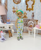 Tiny Elephant - romper, hat, socks & shoes for Little Darling Doll or 33cm BJD