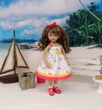 Tiny Seahorse - dress, socks & shoes for Little Darling Doll or 33cm BJD