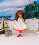 Tiny Seahorse - dress, socks & shoes for Little Darling Doll or 33cm BJD
