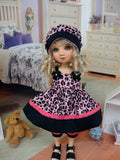 Wild Child - babydoll top, bloomers, hat & sandals for Little Darling Doll or 33cm BJD