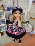 Wild Child - babydoll top, bloomers, hat & sandals for Little Darling Doll or 33cm BJD