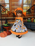 Witch's Brew - dress, beret, tights & shoes for Little Darling Doll or 33cm BJD