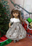 Advent Snowflakes - dress, tights & shoes for Little Darling Doll or 33cm BJD
