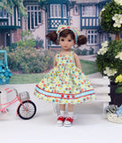 All Star - dress, kerchief, socks & shoes for Little Darling Doll or 33cm BJD