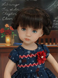 Americana - dress, tights & shoes for Little Darling Doll