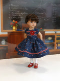 Americana - dress, tights & shoes for Little Darling Doll