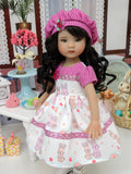 Baby Bunny Pink - dress, hat, tights & shoes for Little Darling Doll