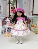 Baby Bunny Pink - dress, hat, tights & shoes for Little Darling Doll