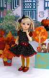 Back to School - dress, tights & shoes for Little Darling Doll