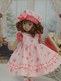 Ballet Slippers - jumper, romper, hat, socks & shoes for Little Darling Doll