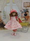 Ballet Slippers - jumper, romper, hat, socks & shoes for Little Darling Doll