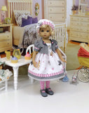 Bambi & Thumper - dress, jacket, hat, tights & shoes for Little Darling Doll or 33cm BJD