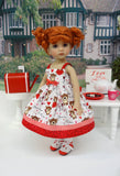 Beary Lovable - dress, socks & shoes for Little Darling Doll or 33cm BJD