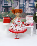 Beary Lovable - dress, socks & shoes for Little Darling Doll or 33cm BJD
