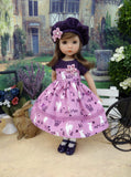Beautiful Bunny - dress, hat, tights & shoes for Little Darling Doll or 33cm BJD