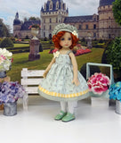 Bee Sting - dress, hat, tights & shoes for Little Darling Doll or 33cm BJD
