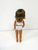 Betty Wig in Golden Blonde & Light Ash Brown - for Little Darling dolls