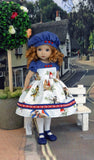 Bird's Nest - dress, hat, tights & shoes for Little Darling Doll