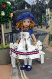 Bird's Nest - dress, hat, tights & shoes for Little Darling Doll