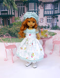 Bird's Song - dress, hat, socks & shoes for Little Darling Doll or 33cm BJD