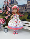Bitty Red Riding Hood - dress, hat, socks & shoes for Little Darling Doll or 33cm BJD