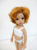 Bob Wig in Gold Blonde - for Little Darling dolls