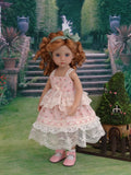 Bohemian Rosebud - dress, blazer, socks & shoes for Little Darling Doll