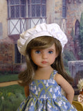 Bonny Bluebells - dress, jacket, beret, tights & shoes for Little Darling Doll