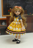 Boo to You - dress, blouse, socks & shoes for Little Darling Doll or 33cm BJD