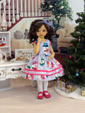 Build A Snowman - dress, tights & shoes for Little Darling Doll or 33cm BJD